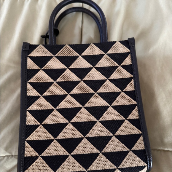 Prada Symbole embroidered fabric mini bag - Picture 4 of 9